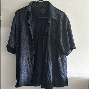 Toscano men’s silk button down shirt size xl